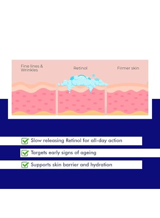 كيميائي واعي كريم مرطب كونشيس كيميست بتركيز 0.2% ريتينول | 50 غرام | كريم ليلي بروكولاجين للرجال والنساء، كريم متعدد الببتيدات مضاد للشيخوخة، يقلل من الخطوط الدقيقة وخطوط الرقبة والتجاعيد، مناسب لجميع أنواع البشرة - Image 4