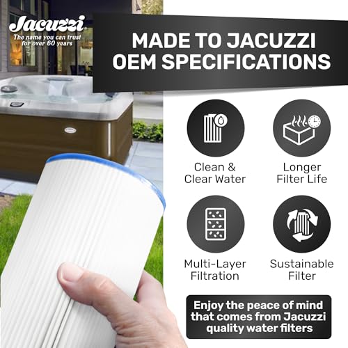 Jacuzzi 2540-381 Filter Cartridge for J-200 Hot Tubs - Compatible with J-200 Series Hot Tubs from 2007 Onwards - Image 2