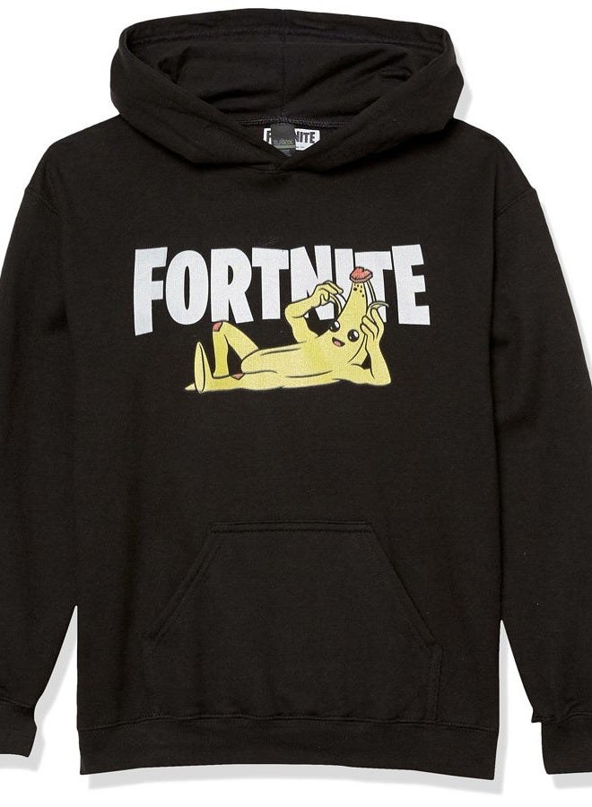 هودي بولوفر للشباب بشعار FORTNITE Peel Yourself