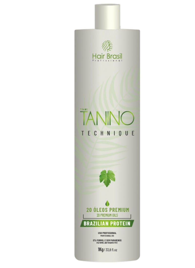 The Tanino Technique The Tanino Technique Brazilian Protein 20 Premum Oils  Formaldehyde Free 1kg  - Image 1