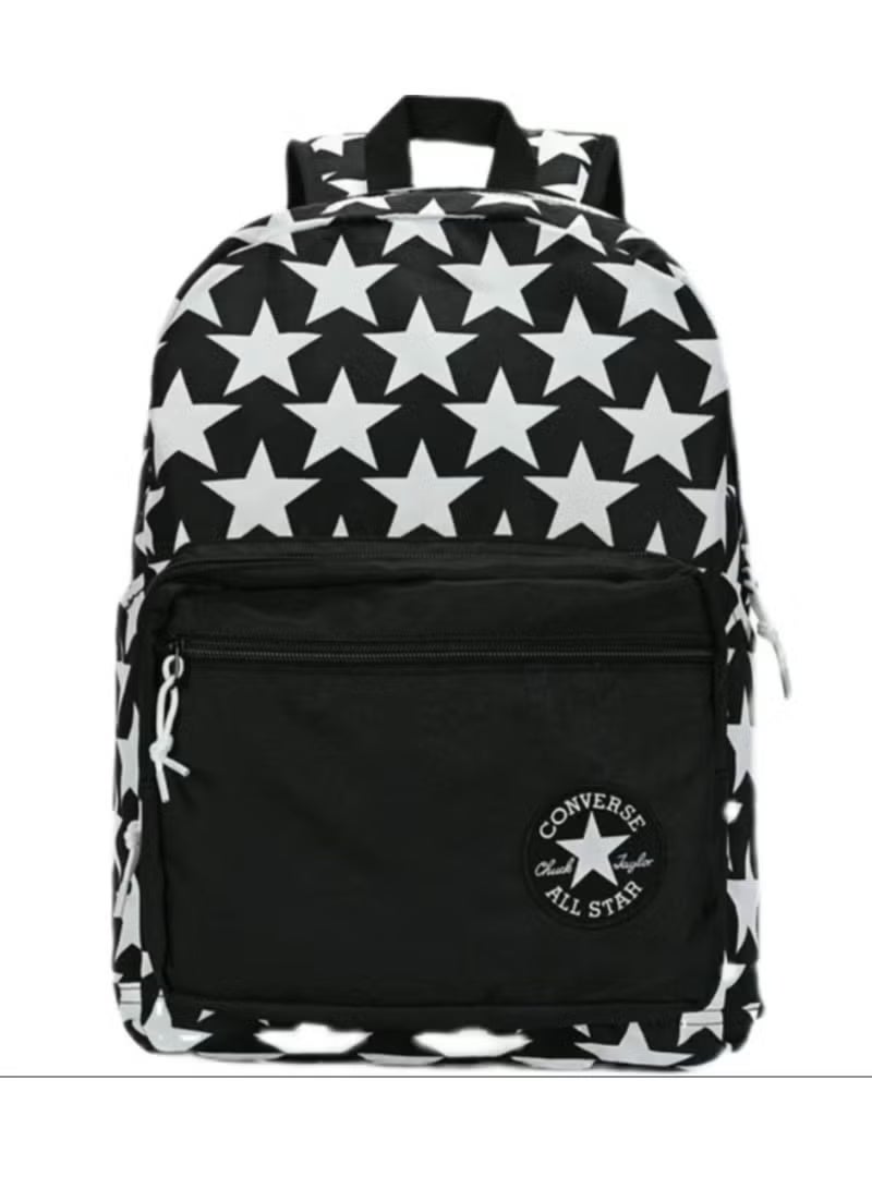 Converse Black and White Star - Patterned Backpack - Image 1
