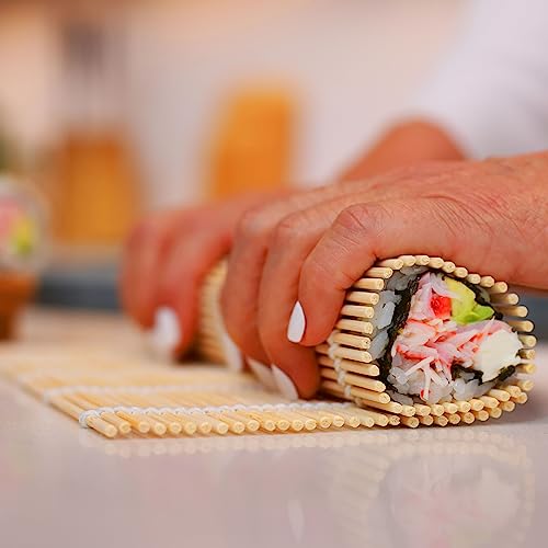 Joyce Chen 3-Piece Sushi Making Kit with Sushi Roller - Image 3