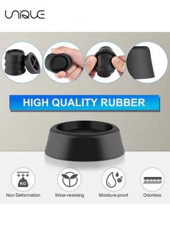 8 PCS Washing Machine Feet Anti Vibrant Pads Non Slip Vibration Dampers Shock Absorbing Feet Pad Rubber Block Anti Walk Washer Pads for Any Washer Dryer Machine - pzsku/Z6A455ACF530100DC80F6Z/45/_/1714446493/fb97b596-b147-4b0e-8245-5b68697d0938