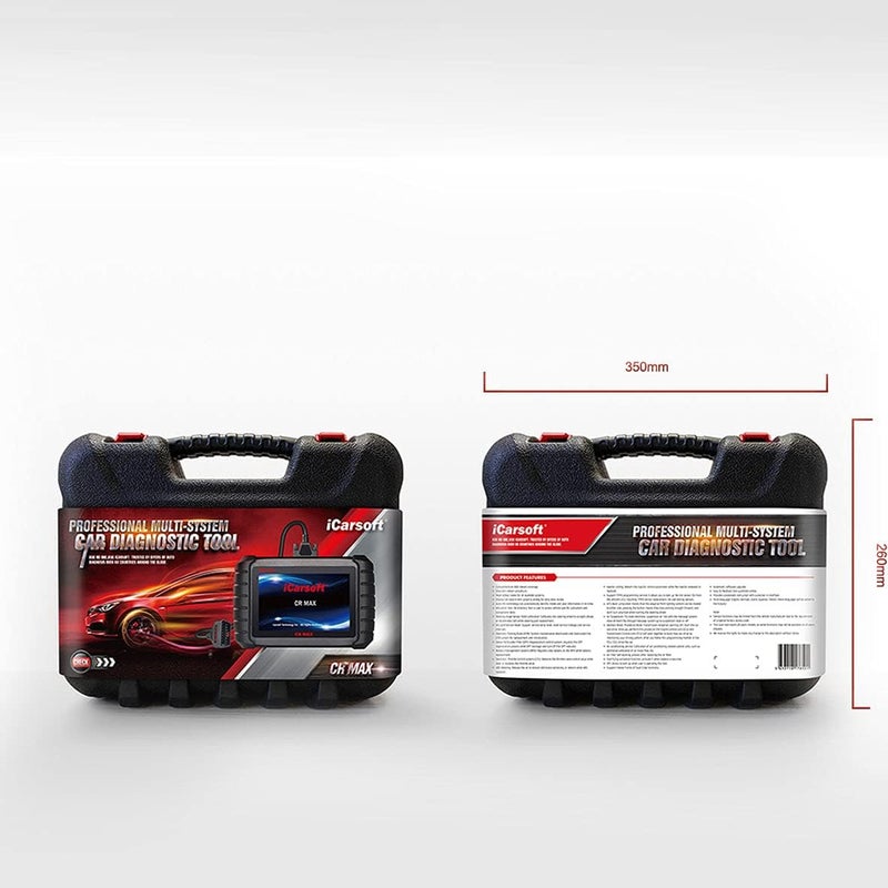 iCarsoft CR Max Multi-Brand Vehicle Diagnostic Tool with Touch Screen and Bluetooth - Image 2