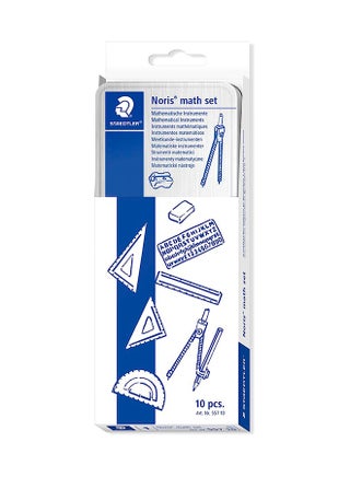 Staedtler Geometry Math Set (Set of 10)