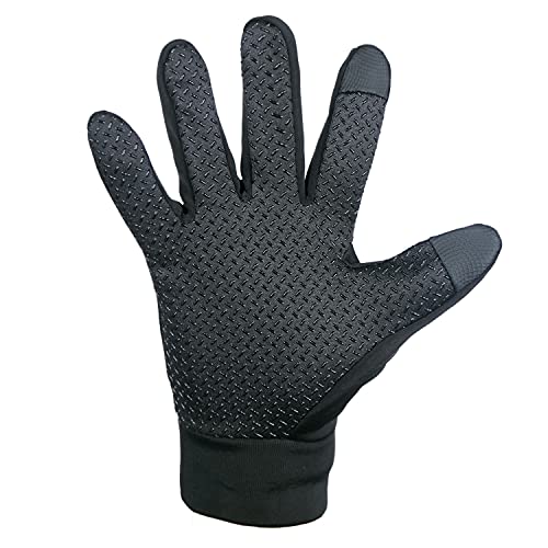 ZaySoo Racing Gloves for Bikers Dust Protection Full Finger for Men's & Women's (Black) - Image 2