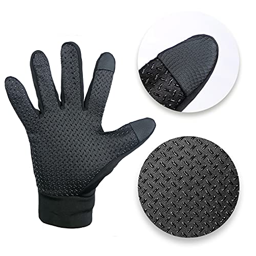ZaySoo Racing Gloves for Bikers Dust Protection Full Finger for Men's & Women's (Black) - Image 3