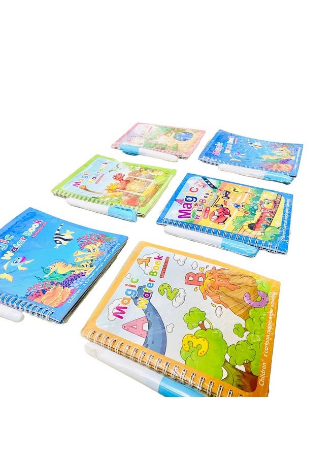 LUCID...We Build Relations LUCID...We Build Relations Magic Water Book for Kids Birthday Return Gift with Complimentary Gift Wrap. Unisex Product. Water Painting Drawing Books for Toddlers and Kids.-(Pack of 18 Sets)  - Image 2