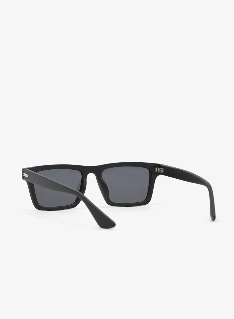 Seventy Five Polarized Lens Square Wayfarer Sunglasses