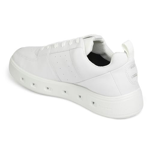 ECCO Men's Street 720 Vented Gore-TEX Waterproof Retro Sneaker, White, 12-12.5 - Image 3