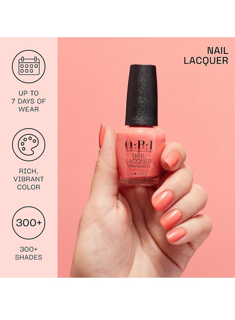 أو بي آي O.P.I طلاء أظافر 15 مل طلاء أظافر يدوم طويلاً ومقاوم للتشقق - Image 3