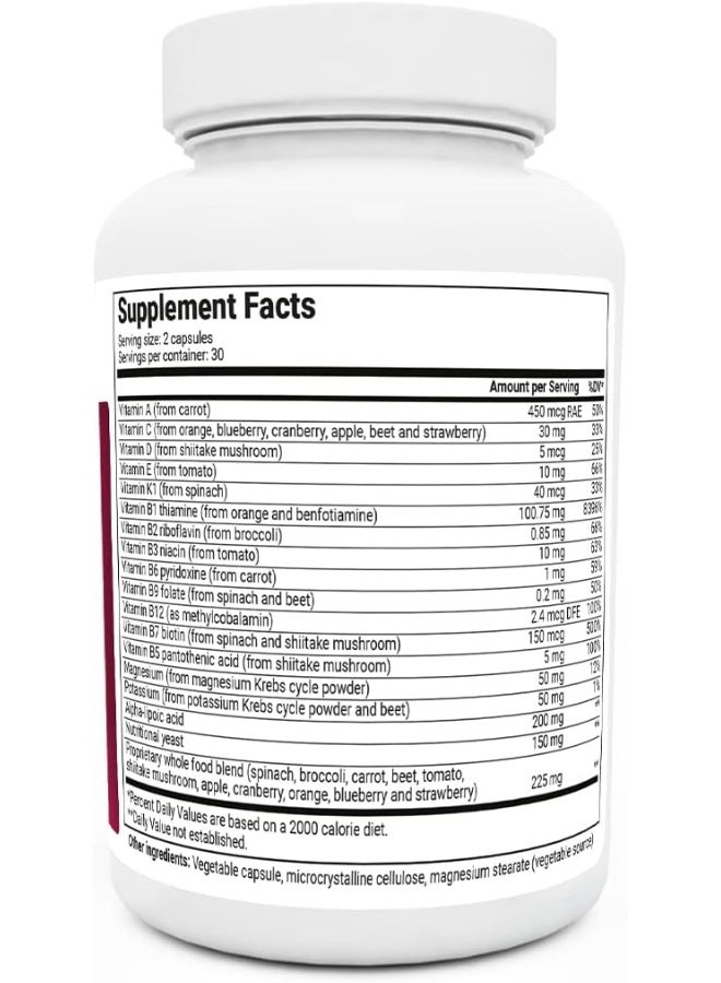 Dr. Berg Nutritionals Dr. Berg's Keto Energy - Enhanced Mitochondrial Support, Nutritional Energy Supplement with Vitamins & Minerals, Alpha Lipoic Acid, Food-Based Ingredients - Keto Diet Perfect - Image 2