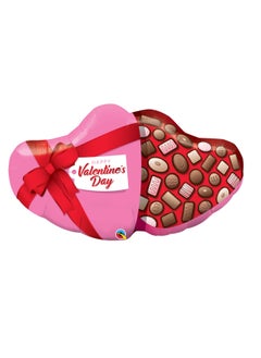 Qualatex 39" Spc Shape Foil 001Ct Valentine'S Day Candy Box 
