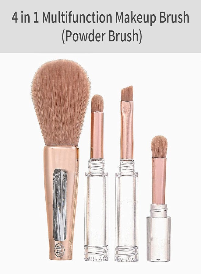 GOLD MAX Foundation Makeup Brush for Blending Liquid Powder, Concealer Cream Cosmetics, Blush brush Multifunction - Image 3