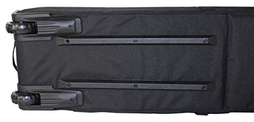 Element Equipment Wheeled Padded Snowboard Bag Ultimate Double - Premium High End Double Roller Travel Bag 157 Grey Ripstop - Image 4