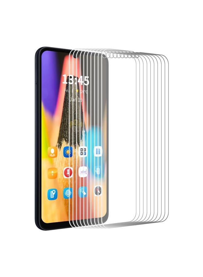 إنكاي جراب لهاتف Xiaomi Poco M6 5G، 10 قطع، 9H، حافة قوسية كبيرة، طبقة زجاجية مقواة من الألومنيوم والسيليكون - Image 1