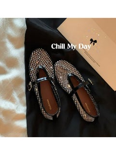 Generic Single Buckle With Shallow Mouth Mary Jane Shoes  - Image 1