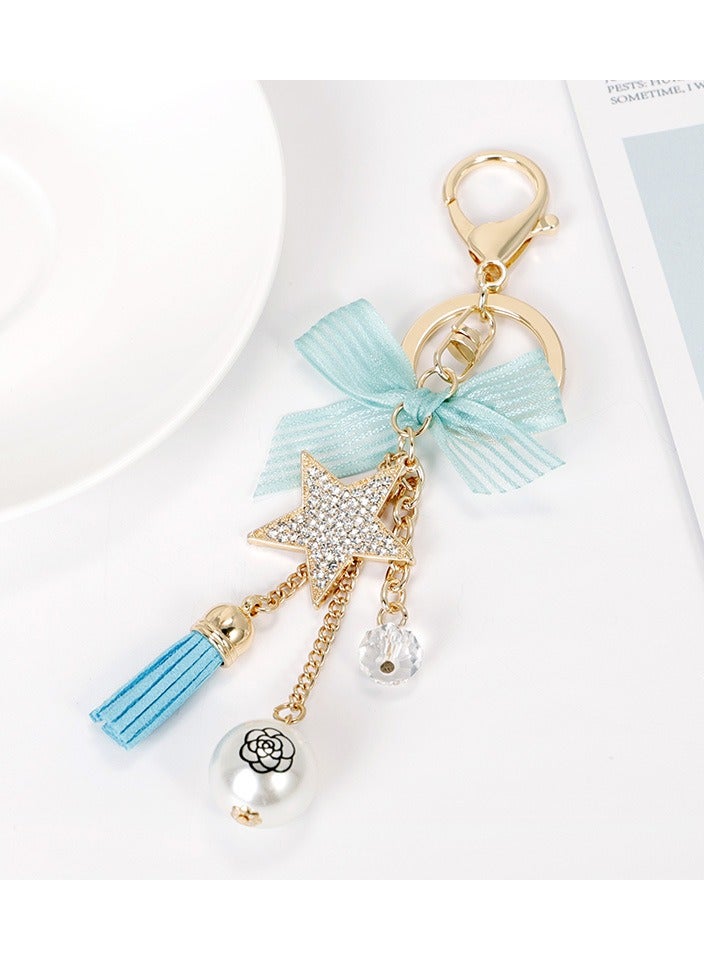 Keychain for Women, Zinc Alloy Key Ring Women Wallet Bag Pendant Charms, Car Keys Handbag Purse Pendant, Charm Bulk Cute Decoration,