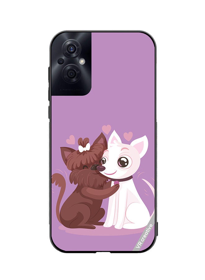 VR CREATIVE Protective Case Cover For Oppo Reno8 Z Love Bear Design Multicolour - Image 1