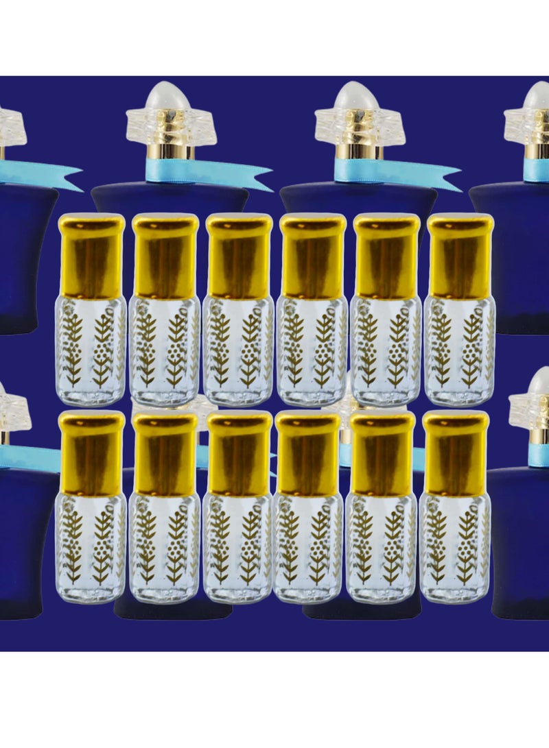 12 Pieces Blue Lady Essential Oil For Women Original Clear 3 Ml