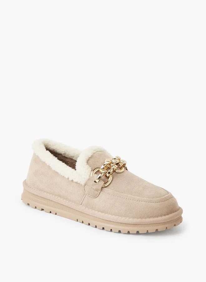 سيليست Women Metallic Accent Loafers