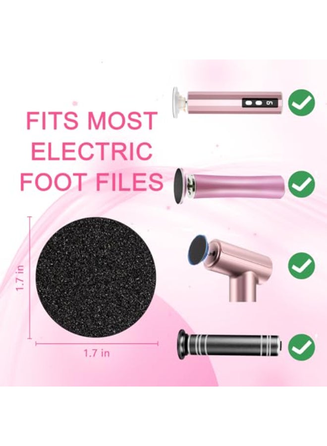 Trazzo ColorCoded Replacement Sanding Discs for Electric Foot File 80120180 Grit Refill Sandpaper Pads for Callus Remover Fits Most Round Foot Grinders 60PCS - Image 3