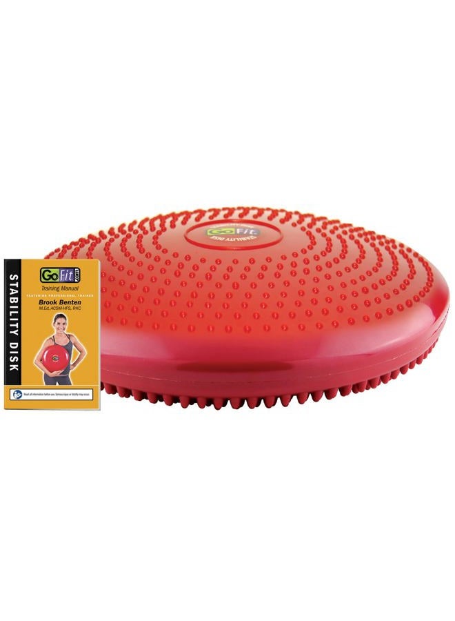GoFit Core Stability Disk for Balance, Core Strength and Ab Workouts, Yoga, Pilates - Image 2