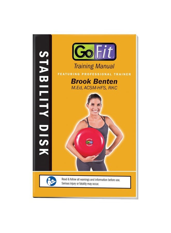 GoFit Core Stability Disk for Balance, Core Strength and Ab Workouts, Yoga, Pilates - Image 3
