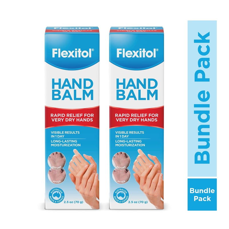 Flexitol Hand Balm, Rich Moisturizing Hand Cream for Fast Relief (Pack of 2) - Image 2