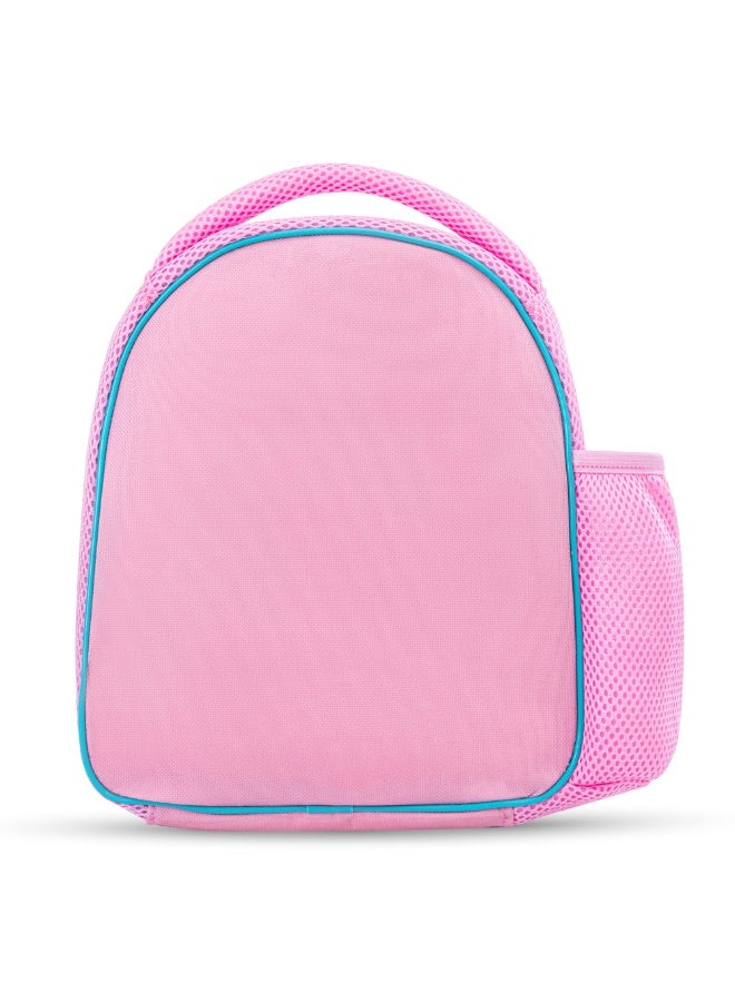 Nova Kids Lunch Bag Combo w/ Lunch Box and Water Bottle - Dinosaurs Pink - Image 4