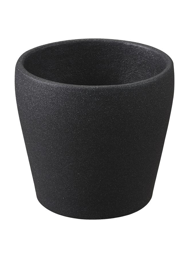 Zaboon Plant Pot, Dark Grey, 6 Cm - Image 1