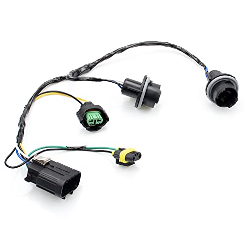 HOPUT Silverado Headlight Wiring Harness, 645-745 645745 645 745 15841609 25962806 Headlight Wire Harness Compatible with 2008 2009 2010 2011 2012 2013 2014 Silverado 1500 2500HD 3500HD - Image 1