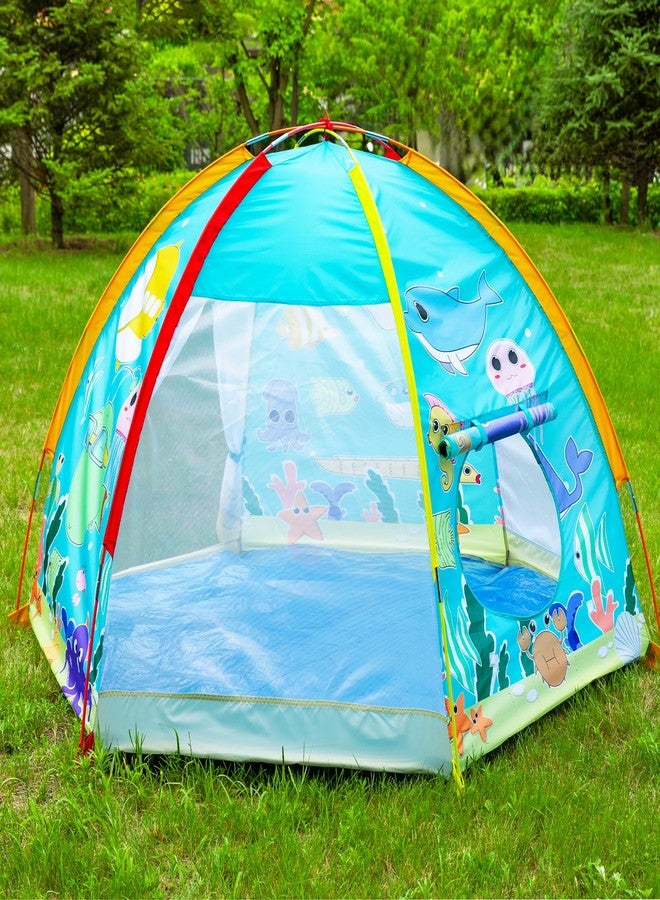 NARMAY® Play Tent Ocean World Dome Tent for Kids Indoor/Outdoor Joy - 72 x 60 x 42 inch - Image 5