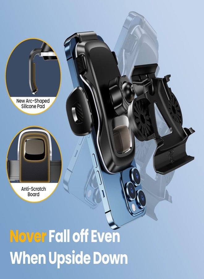 ELOHEI Car Phone Mount Compatible with Hyundai Santa Fe, Phone Holder Compatible with Hyundai Santa Fe 2019 2020 2021 2022 2023 and Santa Fe Hybrid 2021-2023 Car Accessories (Black) - Image 5