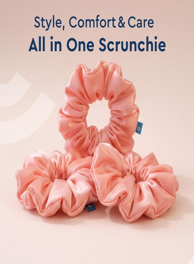 GUBB Satin Scrunchies Rose Gold For Women - Image 5
