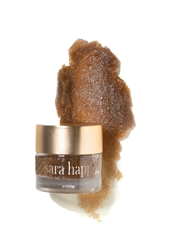 Sara Happ The Lip Scrub: Brown Sugar Scrub for Dry Lips - Gently Exfoliate, Polish, and Revitalize Lips with Vitamin E and Jojoba & Grape Oils,Vegan, 0.5 oz. - Image 2