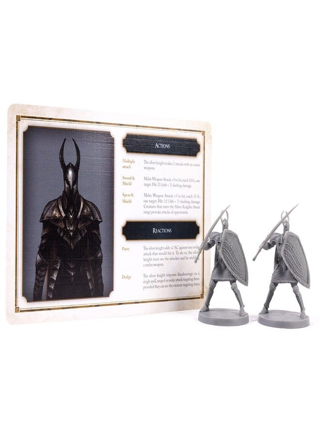 Steamforged Games Dark Souls The Role Playing Game: The Silver & The Dead Miniatures & Stat Cards - Image 3