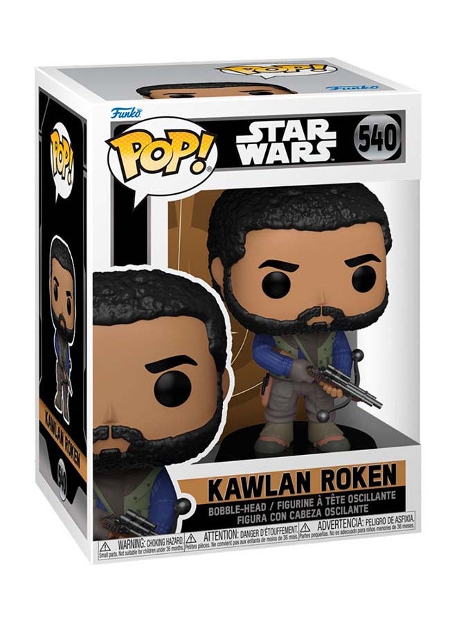 Funko - Pop! Movies: Star Wars- Obi-Wan Kenobi Kawlan Roken - Image 1