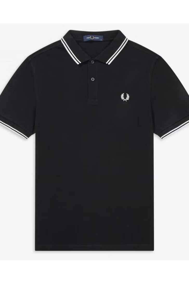 فريد بيري تي شيرت بولو مطبوع بشعار أساسي - Image 1