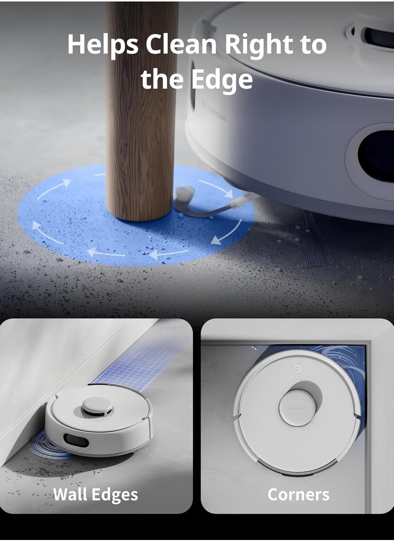 SwitchBot - K10+ Pro Robot Vacuum Self Emptying for 90 Days Hands-Free, Super Quiet Mini Robotic Vacuum Cleaner with High Suction Power, Anti-Hair-Tangle with Voice Control Assistant 2.4Ghz WiFi - Image 1