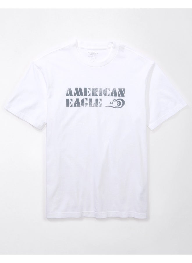 امريكان ايجل - Logo Print Crew Neck T-Shirt - Image 1