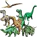 Jet Creations Dinosaur Collection Trex Brachiosaurus Triceratops Raptor and Other Dinosaurs 7 Piece Size 37 inch JCDINO7 Multi - Image 2