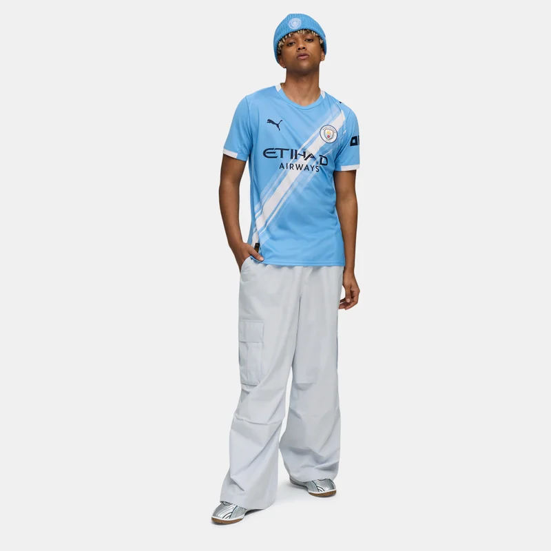 PUMA Men's Manchester City 25/26 Home Replica Football Jersey
