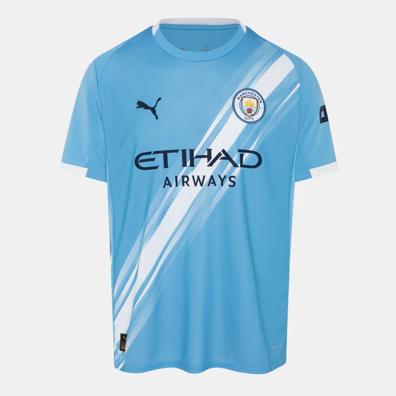 PUMA Men's Manchester City 25/26 Home Replica Football Jersey