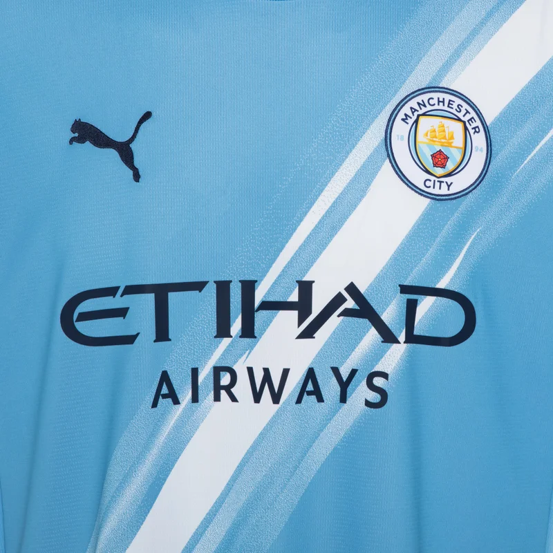 PUMA Men's Manchester City 25/26 Home Replica Football Jersey