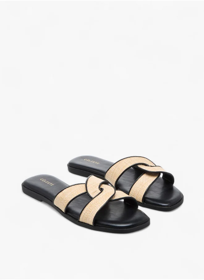 Celeste Women's Textured Slip-On Sandals - 6692100