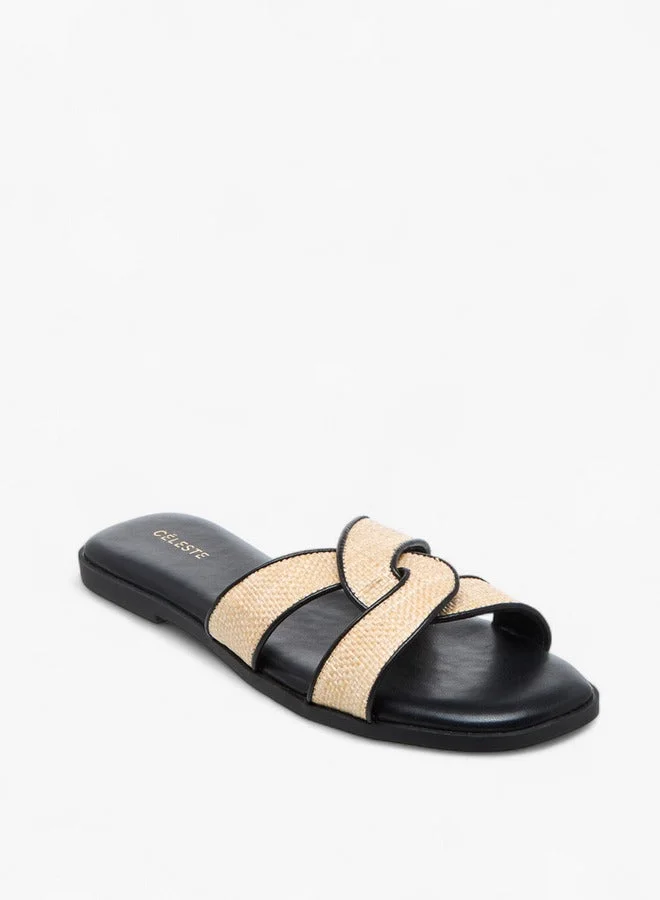 Celeste Women's Textured Slip-On Sandals - 6692100