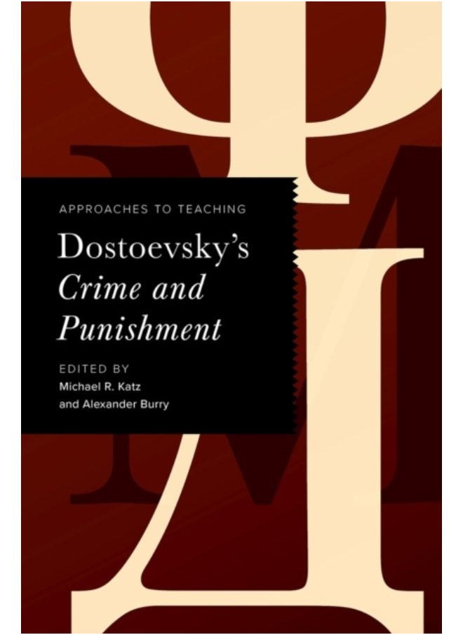 Approaches To Teaching Dostoevsky'S Crime And Punishment - Paperback 