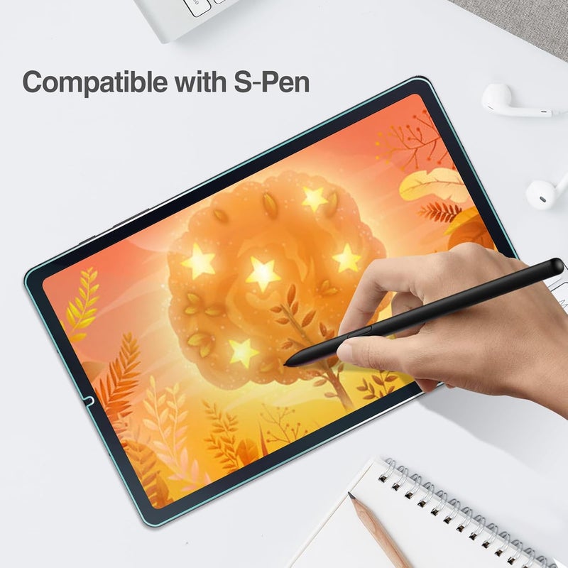Procases Screen Protector For Galaxy Tab S6 Lite 10.4 Inch 2024/2022/2020(Sm-P620/P625/P613/P619/P615/P610), Hd Clear 9H Hardness Tempered Glass Screen Saver Film Guard For Galaxy Tab S6 Lite -2 Pack - Image 5