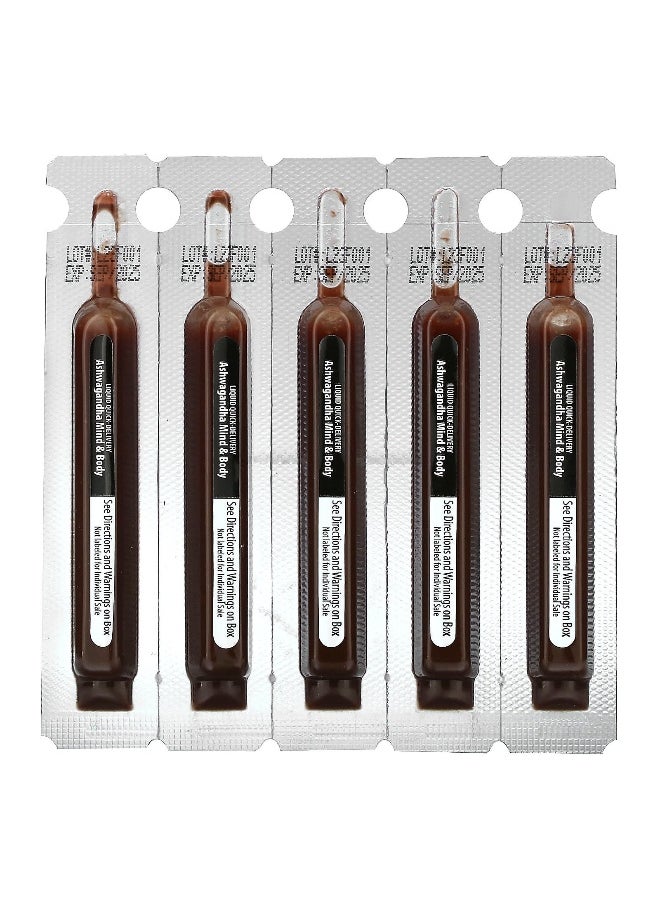 Irwin Naturals Irwin Naturals, Ashwagandha Mind & Body, Berry-Citrus, 10 Liquid-Tubes, 3.38 fl oz (100 ml)  - Image 3